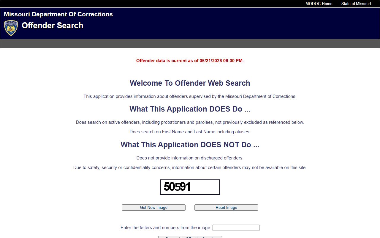 Andrew County arrest records Missouri offender search