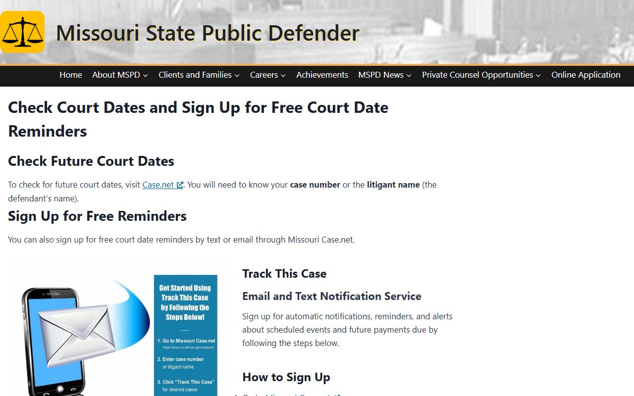 Andrew County court dockets court date guide